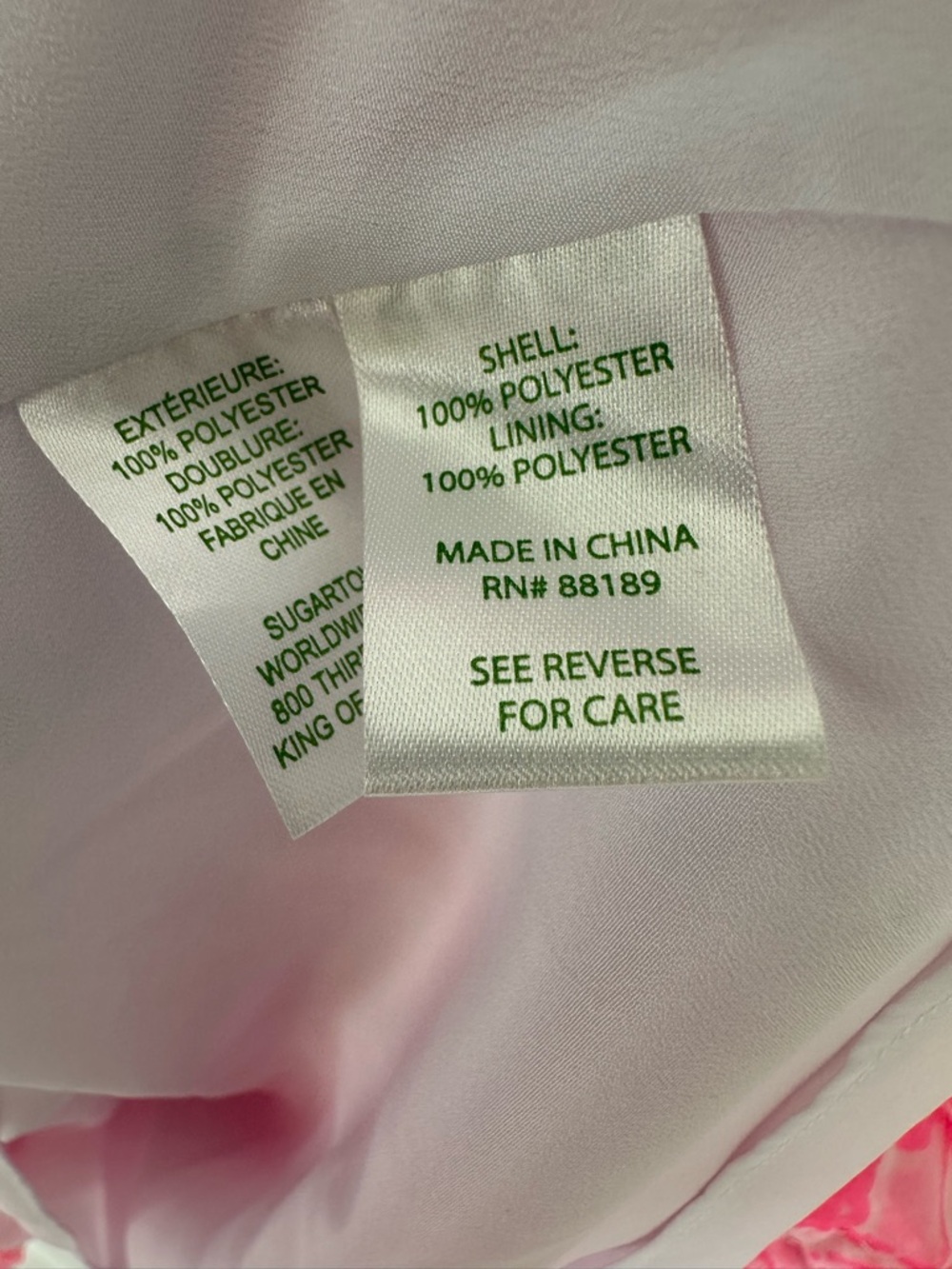 Lilly Pulitzer Linda Dress Pink Tropics Tint Bunny Hop Roses Tunic Small NWOT - Picture 10 of 14